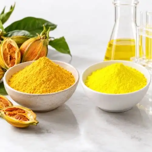 Is Gardenia Yellow better than synthetic yellow dyes?